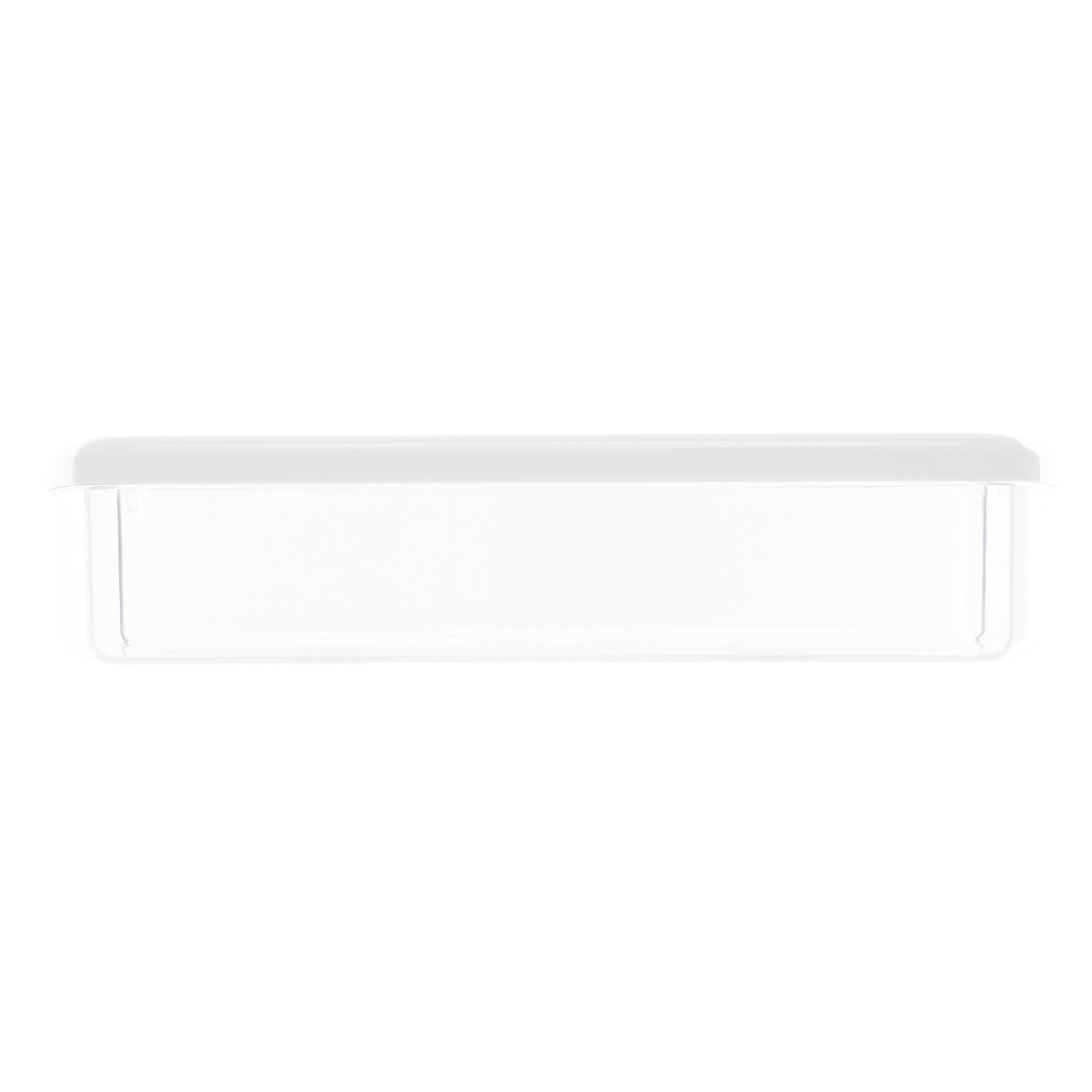 WPW10321304 - Genuine OEM Whirlpool Refrigerator Door Shelf Bin, Clear/White
